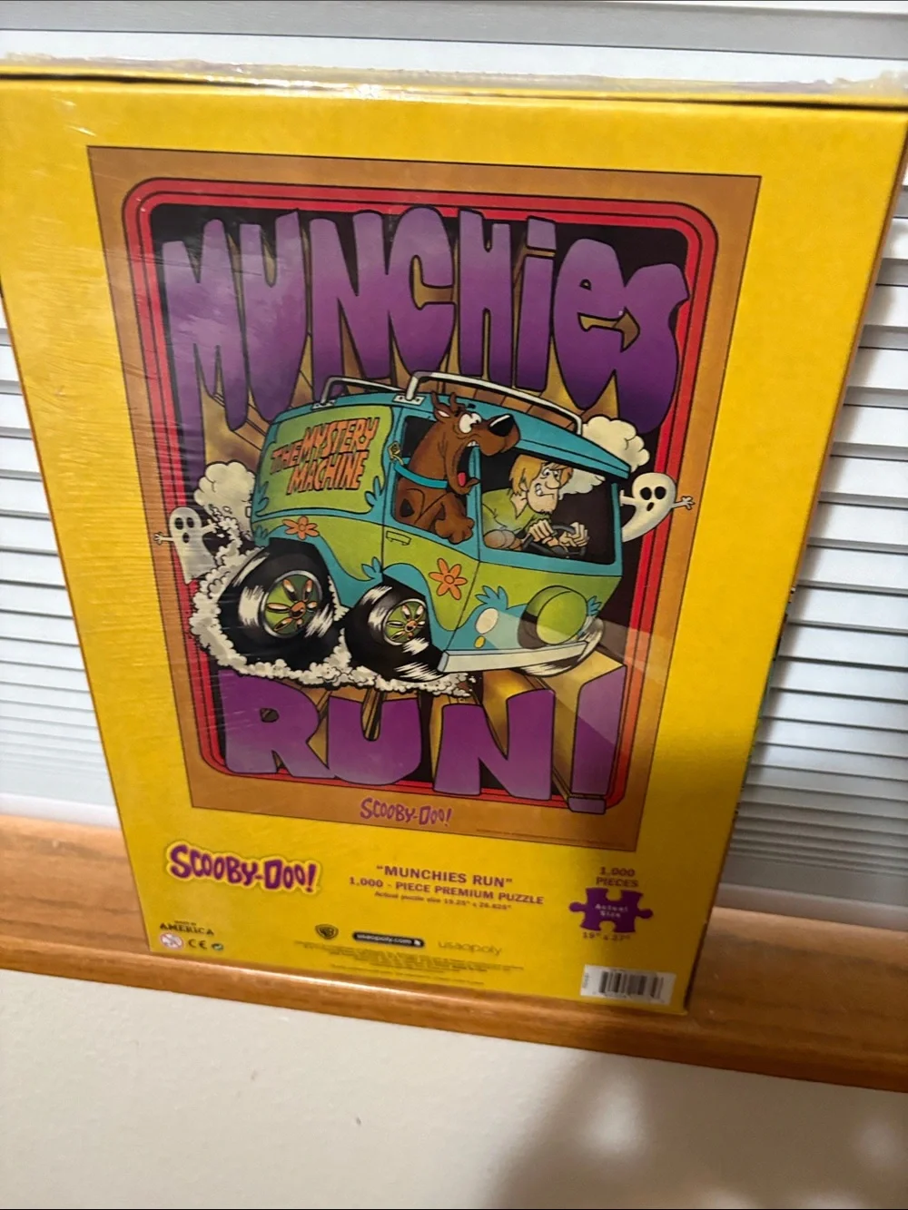 Munchies Run! 1000-Piece Puzzle - Purple & Green
